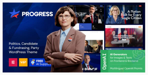 Progress - Politics, Candidate & Fundraising