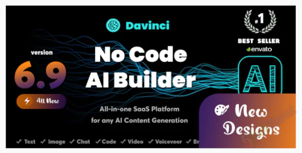 DaVinci AI - OpenAI Content, Generator as SaaS