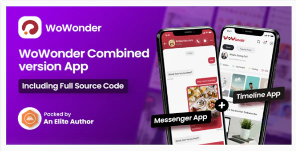 WoWonder Mobile - Messenger & Timeline Mobile