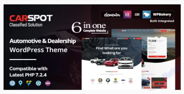 CarSpot v2.4.4 Dealership Classified Theme
