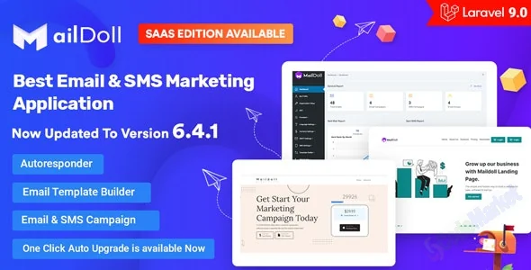 Maildoll (v6.11.3) Email Marketing & SMS Marketing SaaS Application