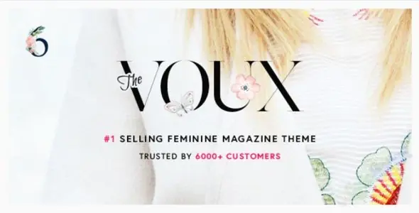 The Voux v6.9.5 A Comprehensive Magazine WordPress Theme
