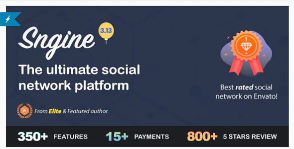 Sngine - The Ultimate PHP Social Network Platform