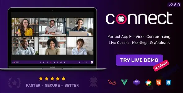Connect - Video Conference, Online Meetings