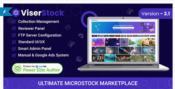 ViserStock - Ultimate Microstock Marketplace
