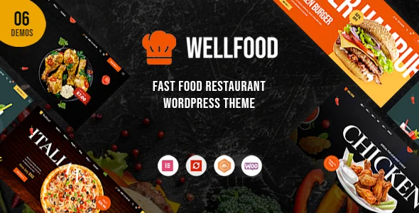Wellfood (v1.0.0) Fast Food Restaurant WordPress Theme
